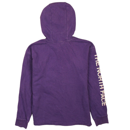 The North Face Girls Purple Pullover Hoodie Size 14-16 Years Regular Fit