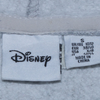 Disney Women's Grey Minnie Mouse Graphic Pullover Hoodie Size S