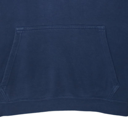 Nike Mens Blue Pullover Hoodie Medium Regular Fit Fleece Sportswear