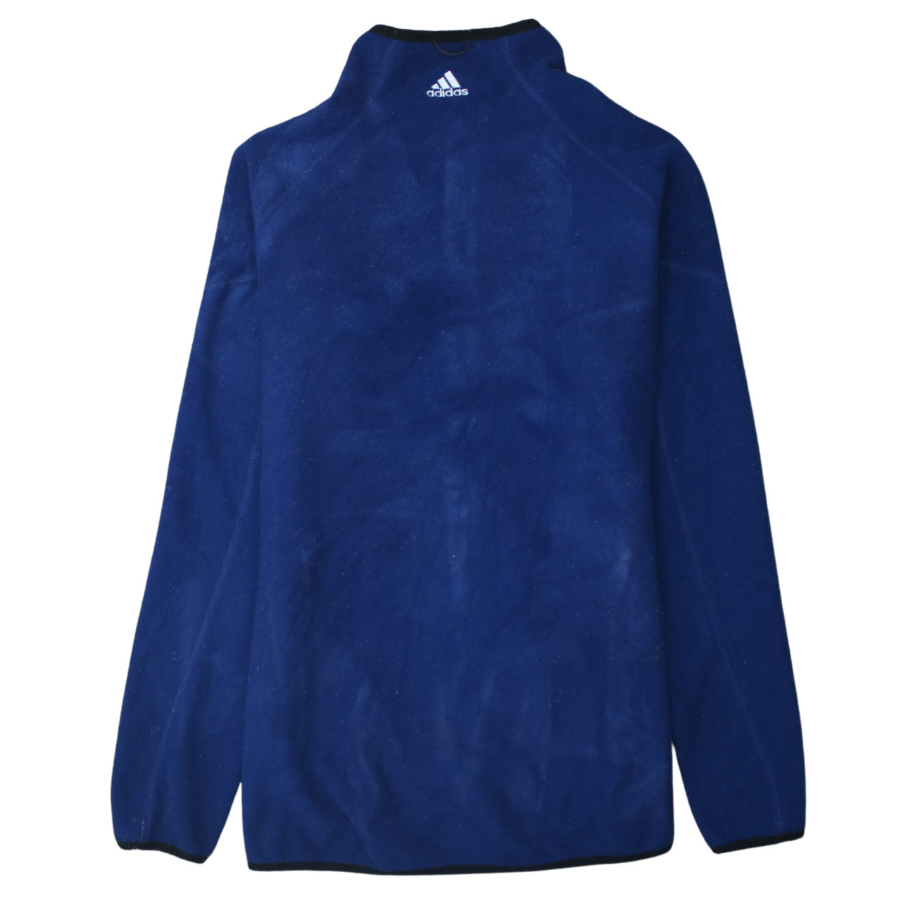 Adidas Men’s Blue Fleece Full Zip Sports Jacket Size L