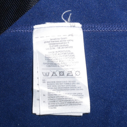 Adidas Men’s Blue Fleece Full Zip Sports Jacket Size L