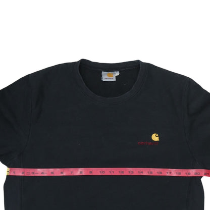 Carhartt Men's Black XL Pullover Crew Neck Sweatshirt