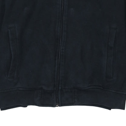 Kappa Men’s Black Full Zip Hoodie L Fleece Sportswear