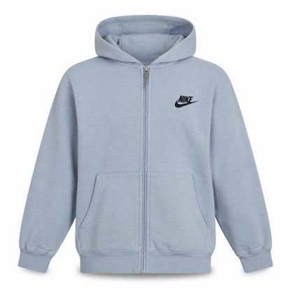Nike Boys Grey Full Zip Fleece Hoodie XL