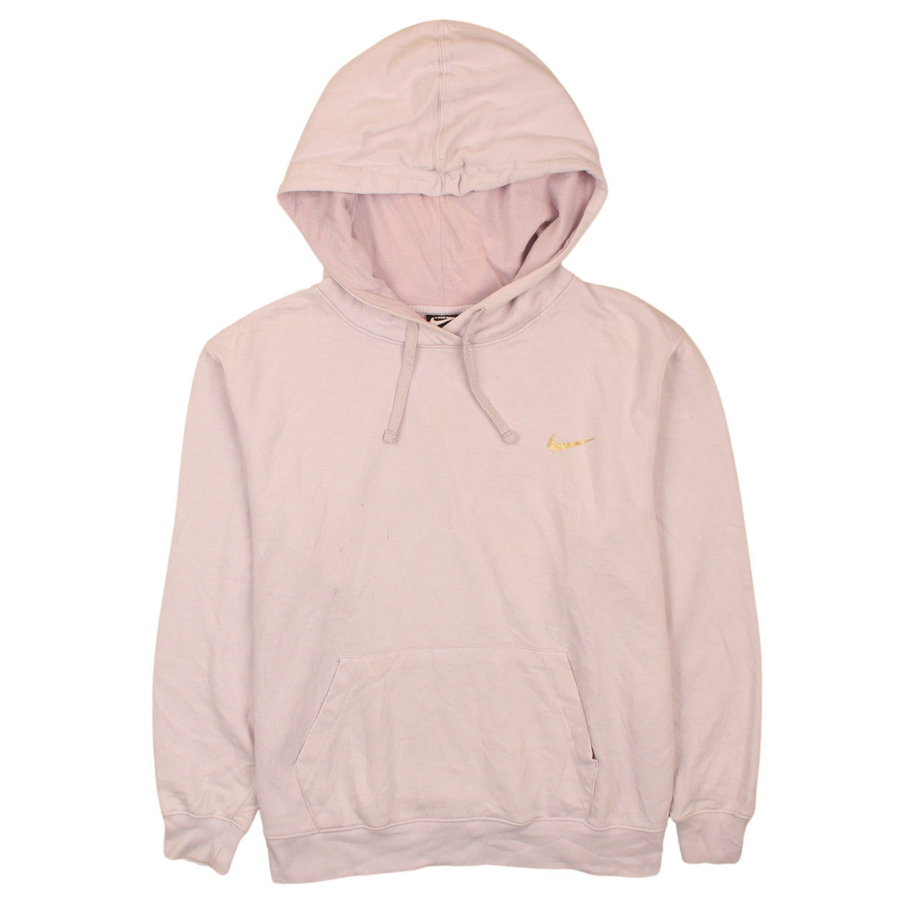 Nike Women's Beige Pullover Hoodie Medium Classic Fit