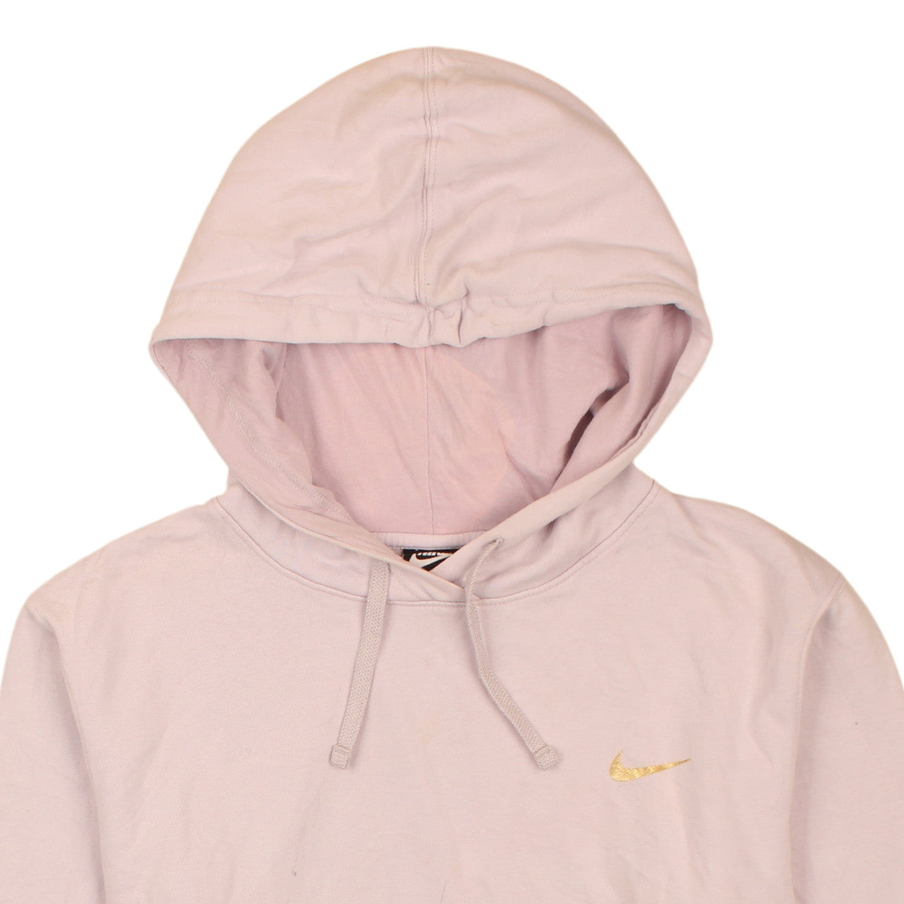 Nike Women's Beige Pullover Hoodie Medium Classic Fit
