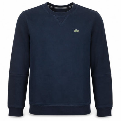 Lacoste Men’s Blue Crew Neck Pullover Sweatshirt XS