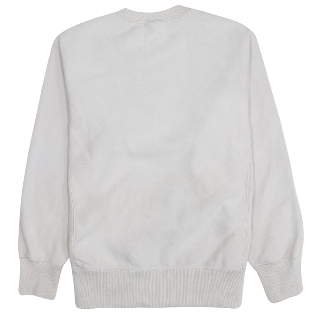 Champion Men's White Medium Reverse Weave Sweatshirt Pullover