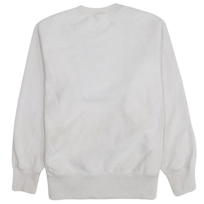 Champion Men's White Medium Reverse Weave Sweatshirt Pullover