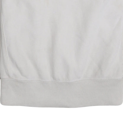Champion Men's White Medium Reverse Weave Sweatshirt Pullover