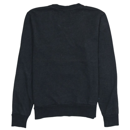 Puma Women's Black Small Crew Neck Pullover Sweatshirt