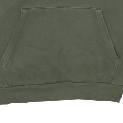 Puma Men's Green Hoodie Small Pullover Logo Sweatshirt