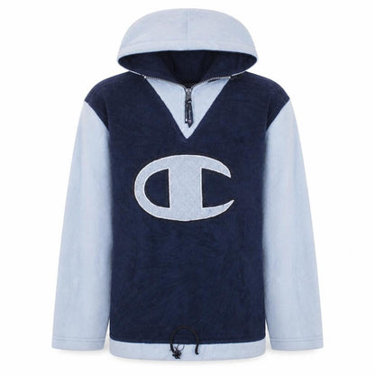 Champion Boys Blue Hoodie 11-12 Years Pullover Fleece Athletic Style