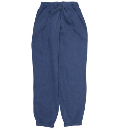 Adidas Men Blue Sweatpants Size S Regular Fit Fleece Joggers