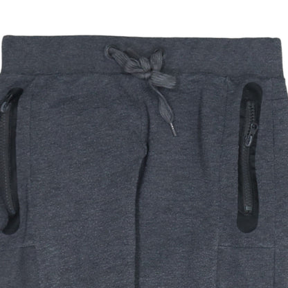 Arrested Boys Grey Jogger Trousers 13 Years Elastic Waist Zip Pocket
