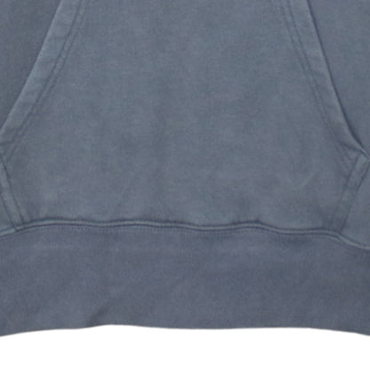 Champion Men's Grey Small Pullover Hoodie with Logo Trim
