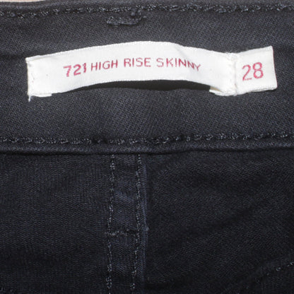 Levi's Women's Black High Rise Skinny Jeans Size 28