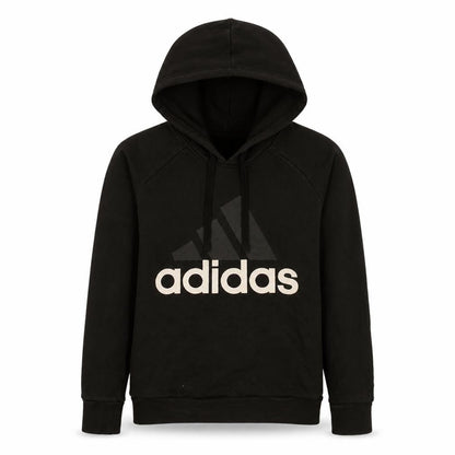 Adidas Womens Black Small Pullover Hoodie Sweatshirt
