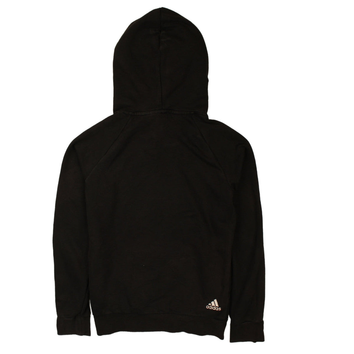 Adidas Womens Black Small Pullover Hoodie Sweatshirt