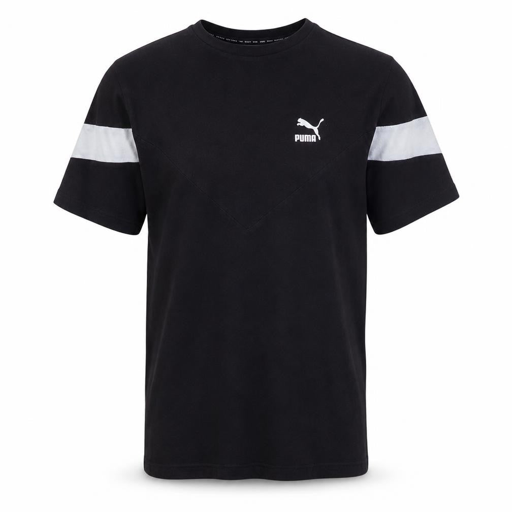 Puma Men's Black Short Sleeve Crew Neck Sports T-Shirt M