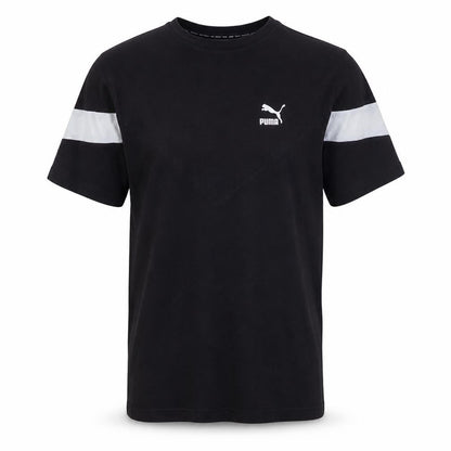 Puma Men's Black Short Sleeve Crew Neck Sports T-Shirt M
