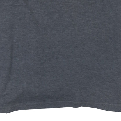 Kappa Men's Grey Polo Shirt XL Regular Fit Short Sleeve Casual Top