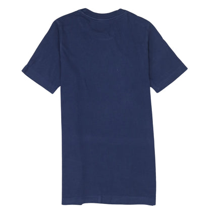 Nike Boys Blue PSG Paris Graphic Logo Short Sleeve Cotton T-Shirt Size 158