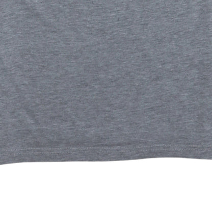 Hilfiger Denim Men's Grey Cotton Regular Fit Short Sleeve Polo S