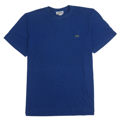 Lacoste Men's Blue Regular Fit Crew Neck Cotton T-Shirt XL