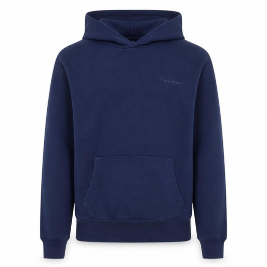 adidas Humanrace Men’s Blue Pullover Hoodie Size S