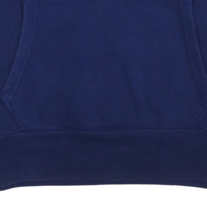 adidas Humanrace Men’s Blue Pullover Hoodie Size S