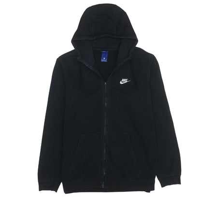 Nike Men's Black Full Zip Hoodie L Fleece Sportswear