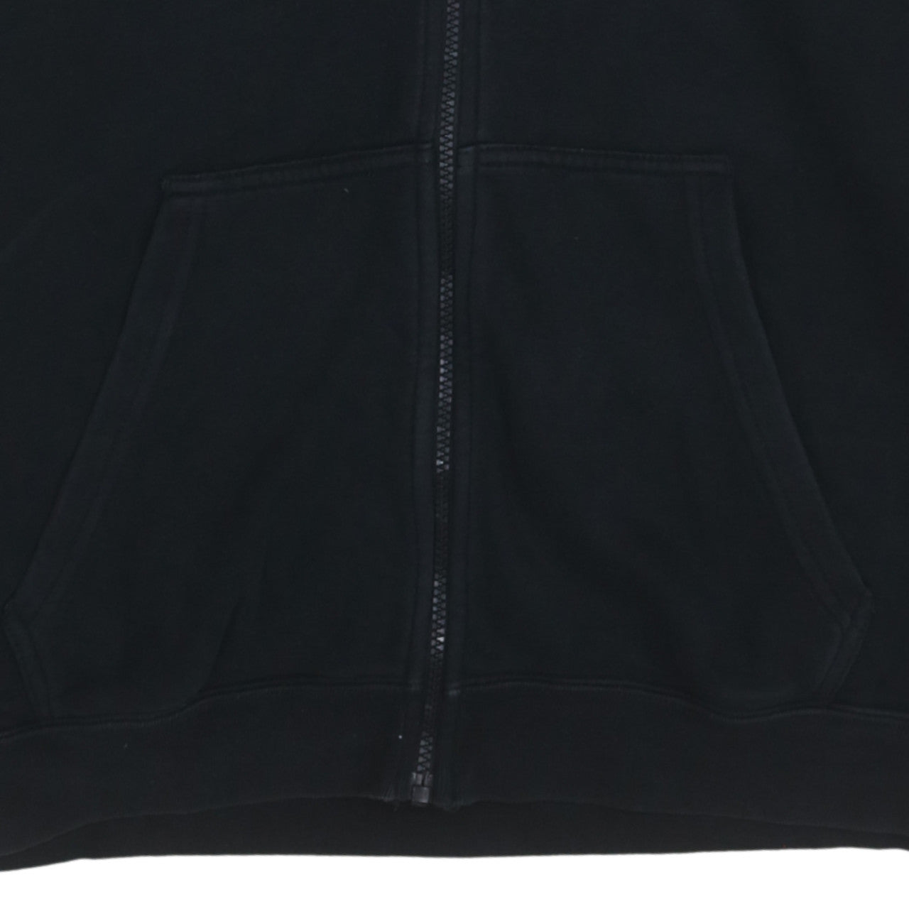 Nike Men's Black Full Zip Hoodie L Fleece Sportswear