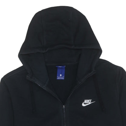 Nike Men's Black Full Zip Hoodie L Fleece Sportswear