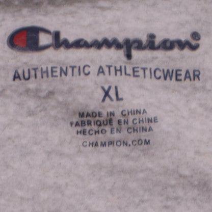 Champion Boys Grey XL Crew Neck Pullover Sweatshirt Logo Print