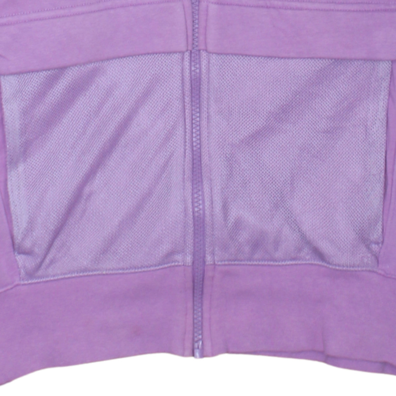 Nike Air Womens Purple Full Zip Hoodie Medium Cotton Blend
