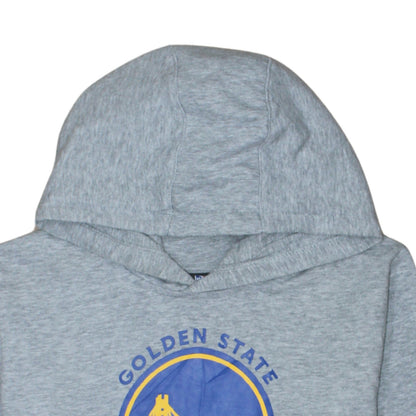 NBA Youth Boys Grey Golden State Warriors Pullover Hoodie Sweatshirt XL 18/20