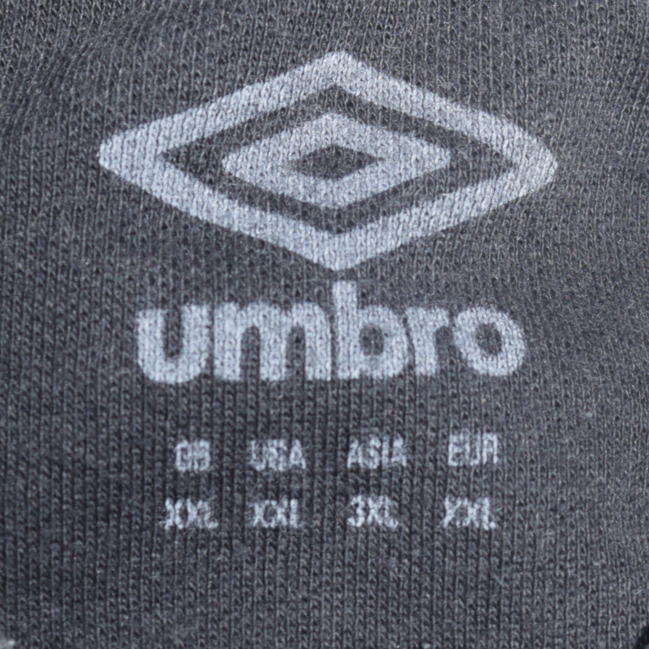 Umbro Men’s Black England Rugby O2 Polo Shirt 2XL Cotton Blend