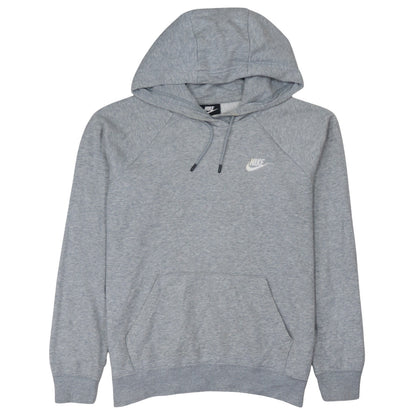 Nike Women’s Grey Pullover Hoodie Small Cotton Blend Sweatshirt