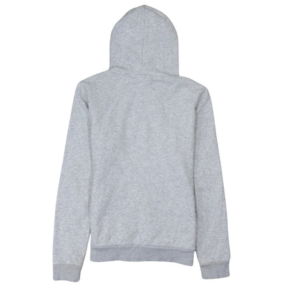 Puma Womens Grey Hoodie Size 14 Pullover Logo Hooded Sweatshirt