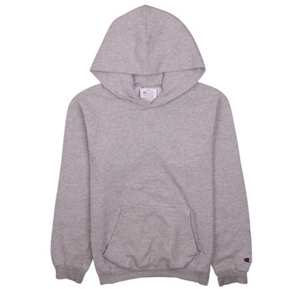 Champion Boys Grey YL Pullover Hoodie Fleece Eco Authentic