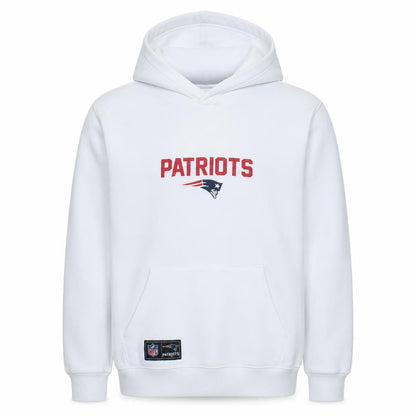 Primark Men’s White NFL Patriots Pullover Hoodie Size M