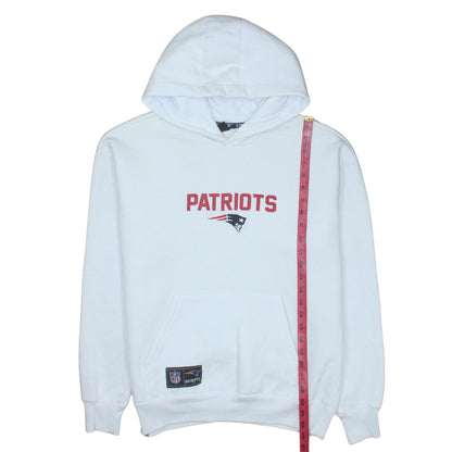 Primark Men’s White NFL Patriots Pullover Hoodie Size M