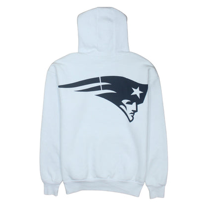 Primark Men’s White NFL Patriots Pullover Hoodie Size M
