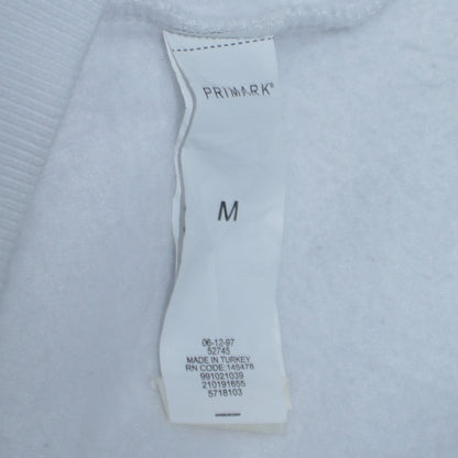 Primark Men’s White NFL Patriots Pullover Hoodie Size M