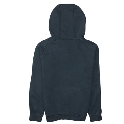 Adidas Boys Black Pullover Fleece Hoodie 11-12 Years Sports Sweatshirt