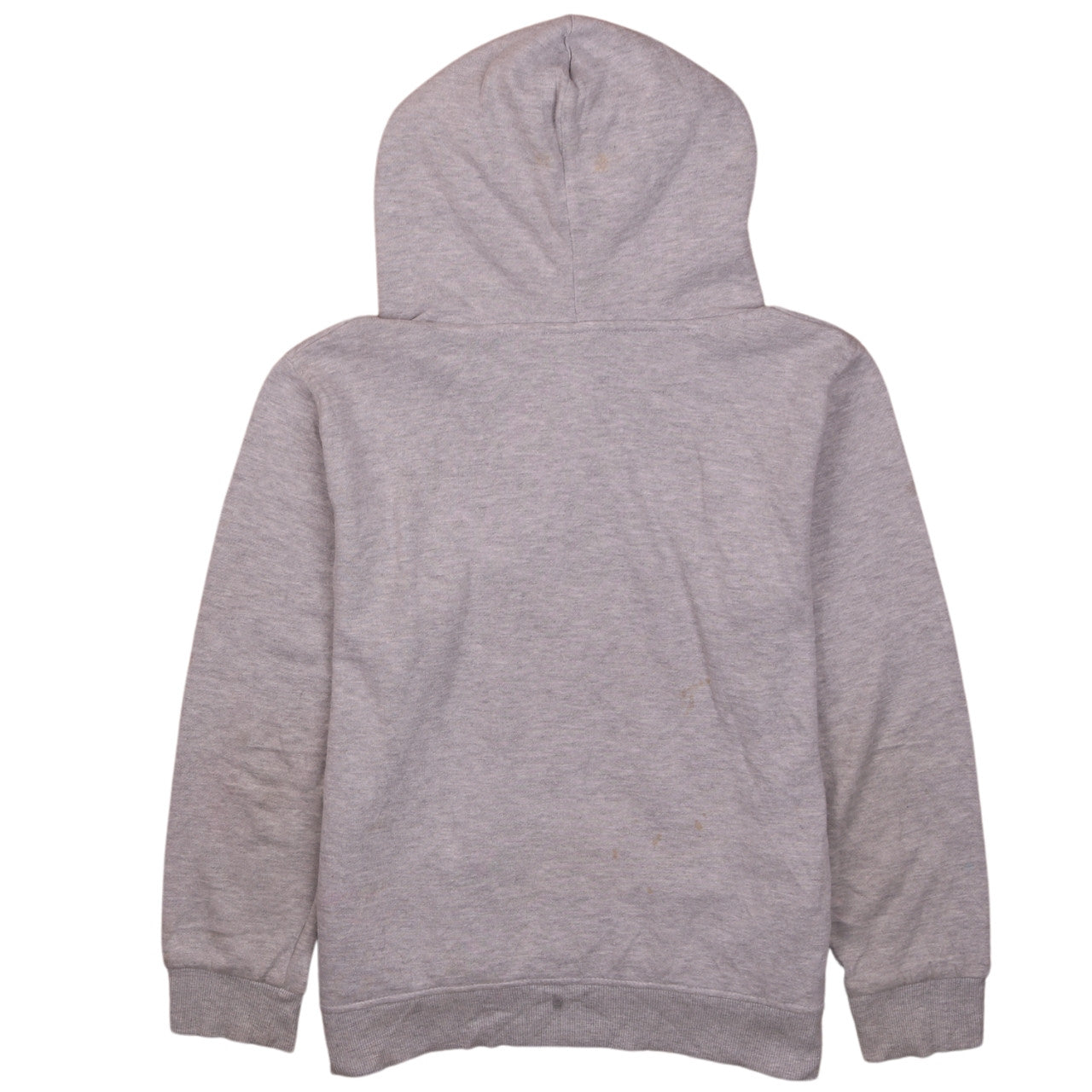 Puma Boys Grey Hoodie L 14-16 Pullover Fleece Cotton Blend Logo Print