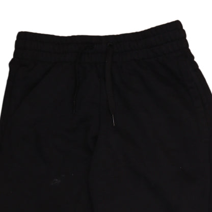 adidas Women's Black XS Logo Sweatpants Cotton Blend