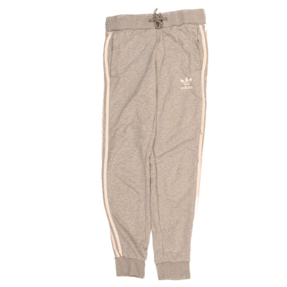 Adidas Womens Grey Jogger Trousers Size 10 Casual Sportswear