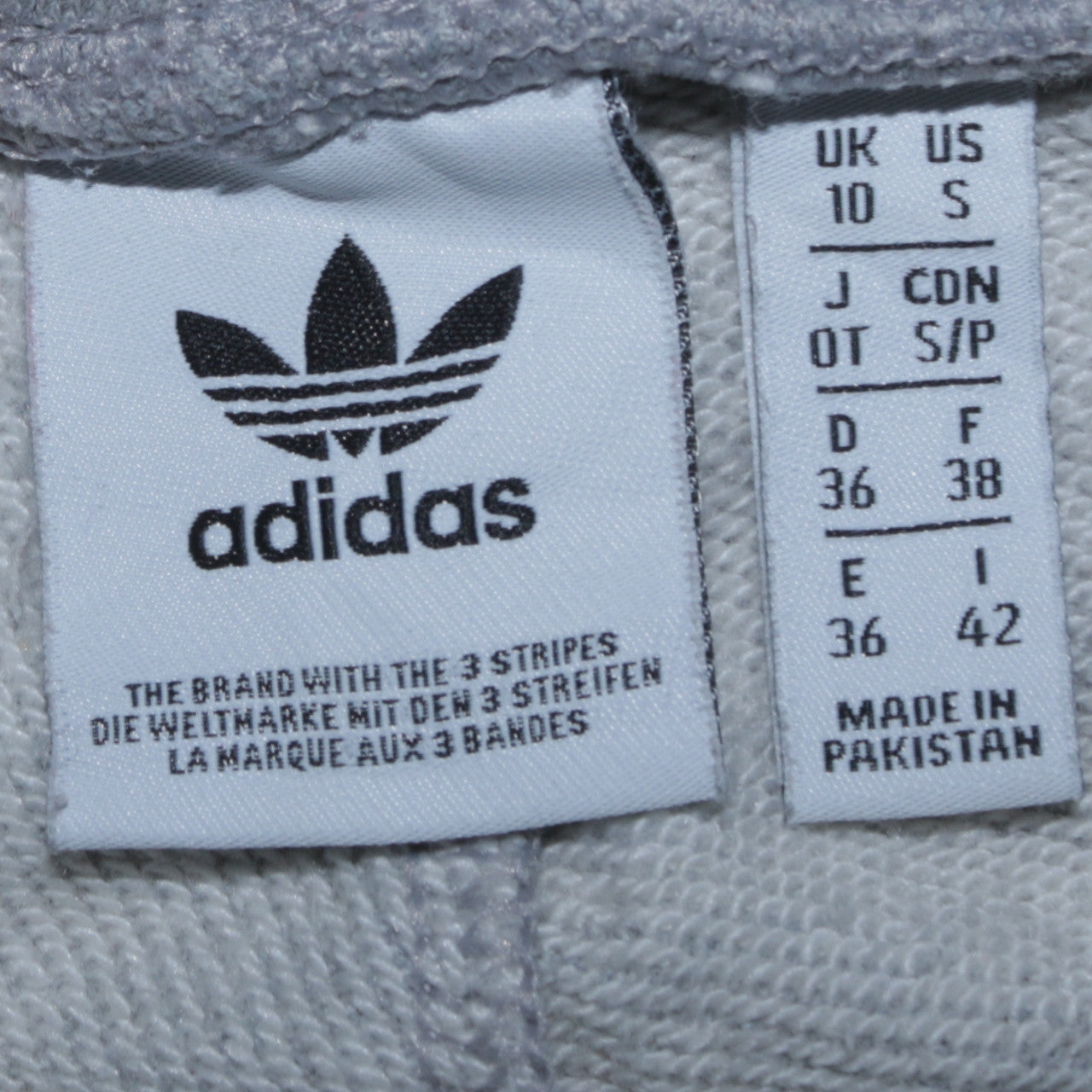 Adidas Womens Grey Jogger Trousers Size 10 Casual Sportswear